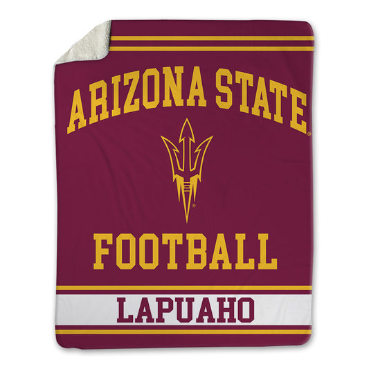 Arizona State - NCAA Football : Siosaia Lapuaho - Blanket-0