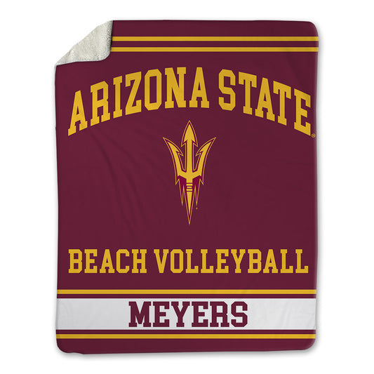 Arizona State - NCAA Beach Volleyball : Kaydon Meyers - Blanket-0