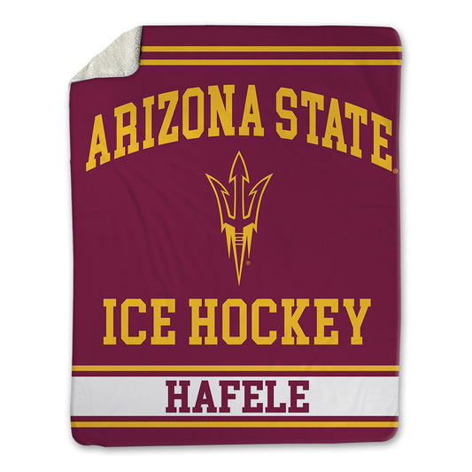 Arizona State - NCAA Men's Ice Hockey : Landon Hafele - Blanket-0