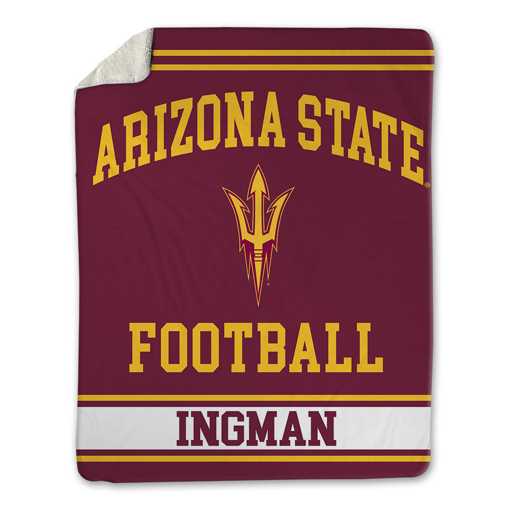 Arizona State - NCAA Football : Kristian Ingman - Blanket-0