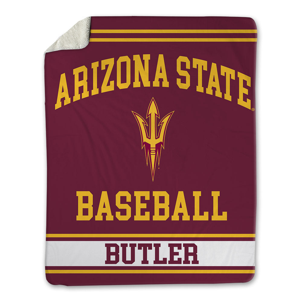Arizona State - NCAA Baseball : Joshua Butler - Blanket-0