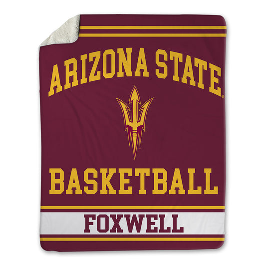 Arizona State - NCAA Men's Basketball : Joel Foxwell - Blanket-0