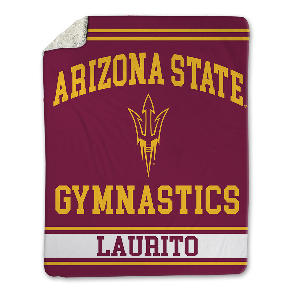Arizona State - NCAA Women's Gymnastics : Nina Laurito - Blanket-0