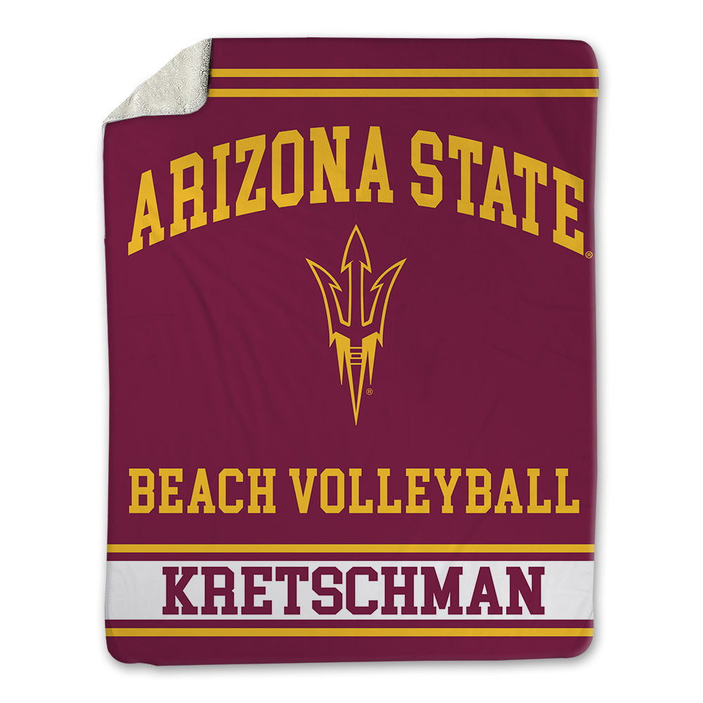 Arizona State - NCAA Beach Volleyball : Ava Kretschman - Blanket-0