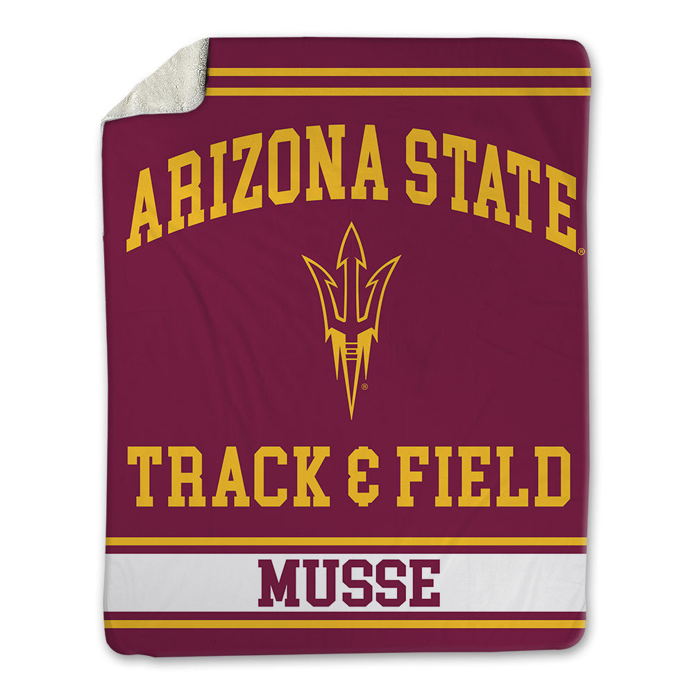 Arizona State - NCAA Men's Track & Field : Samantar Musse - Blanket-0