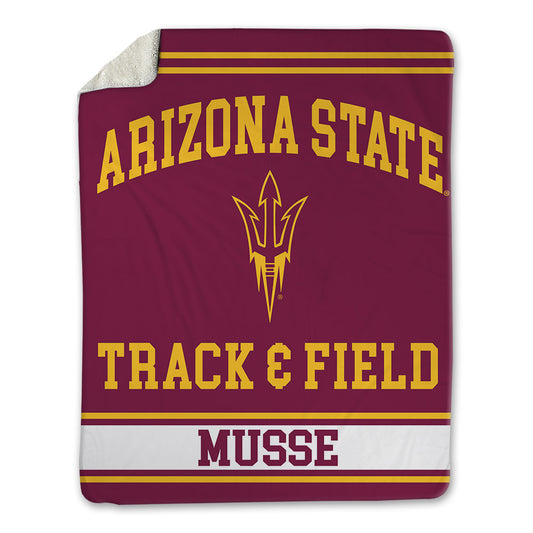 Arizona State - NCAA Men's Track & Field : Samantar Musse - Blanket-0