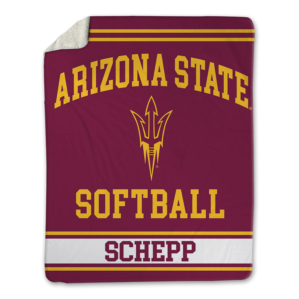 Arizona State - NCAA Softball : Emily Schepp - Blanket-0