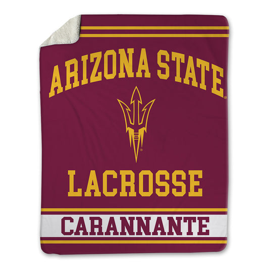 Arizona State - NCAA Women's Lacrosse : Kayli Carannante - Blanket-0