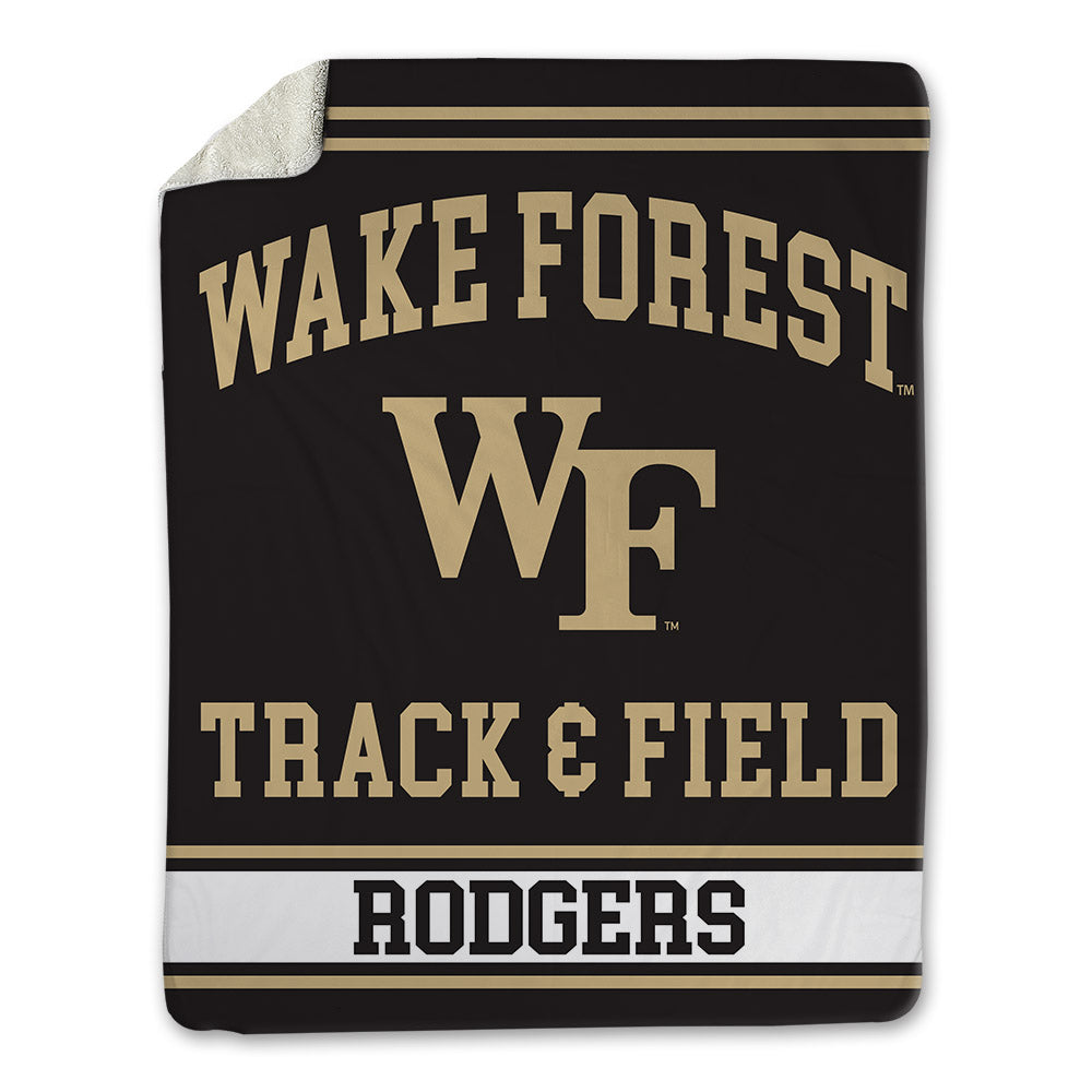 Wake Forest - NCAA Women's Track & Field : Seren Rodgers - Blanket-0