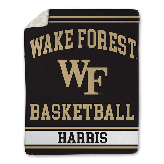 Wake Forest - NCAA Men's Basketball : Juke Harris - Blanket-0