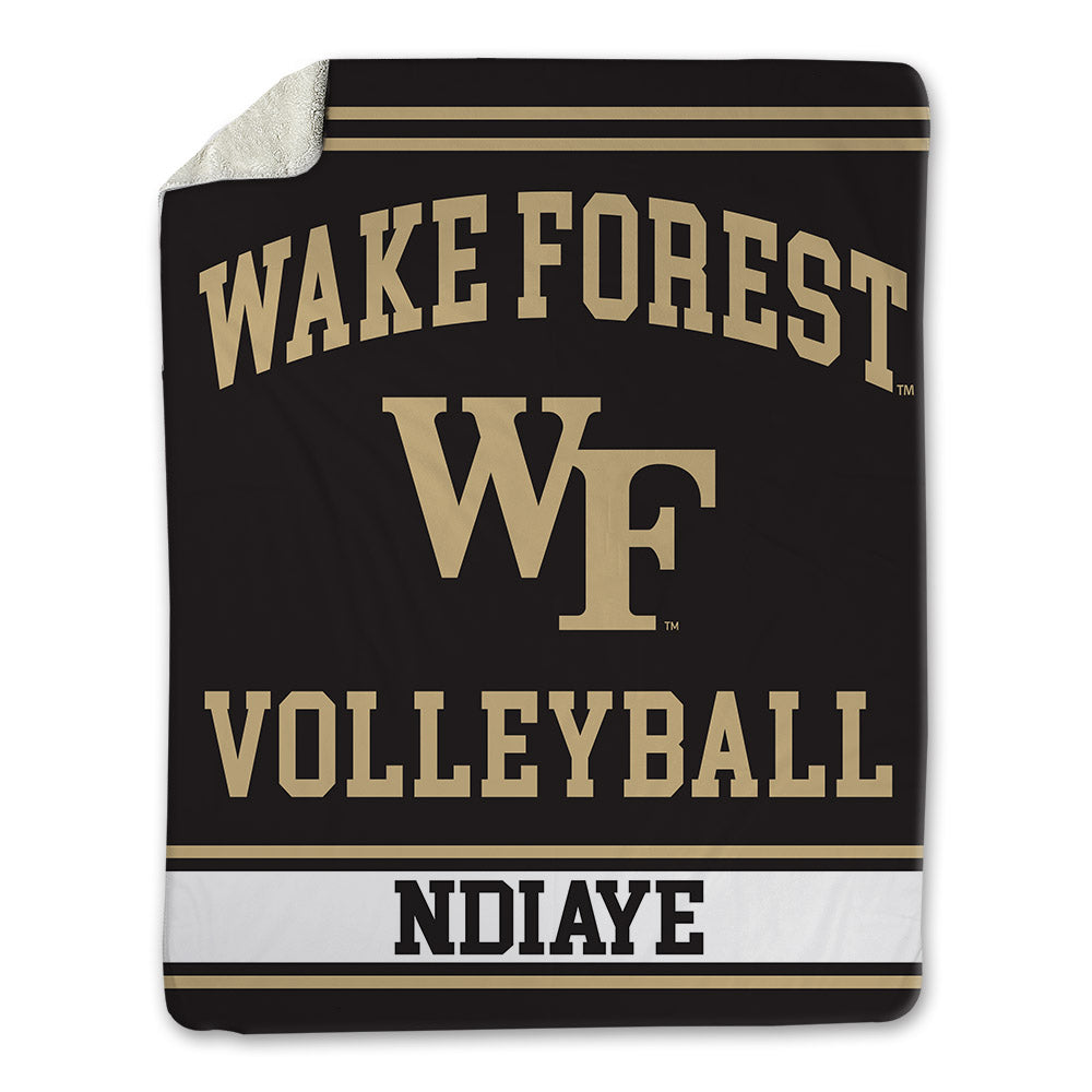 Wake Forest - NCAA Women's Volleyball : Amina Ndiaye - Blanket-0