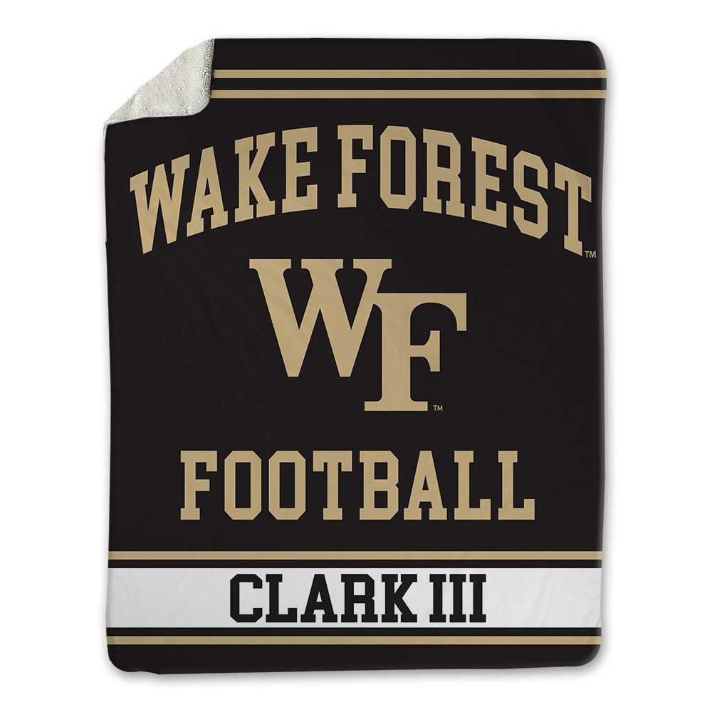 Wake Forest - NCAA Football : Ty Clark III - Blanket-0