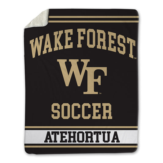 Wake Forest - NCAA Women's Soccer : Sofia Atehortua - Blanket-0