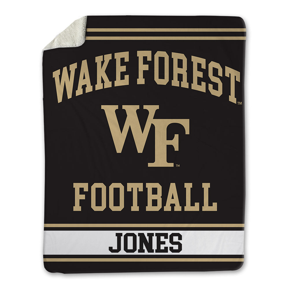 Wake Forest - NCAA Football : Gannon Jones - Blanket-0