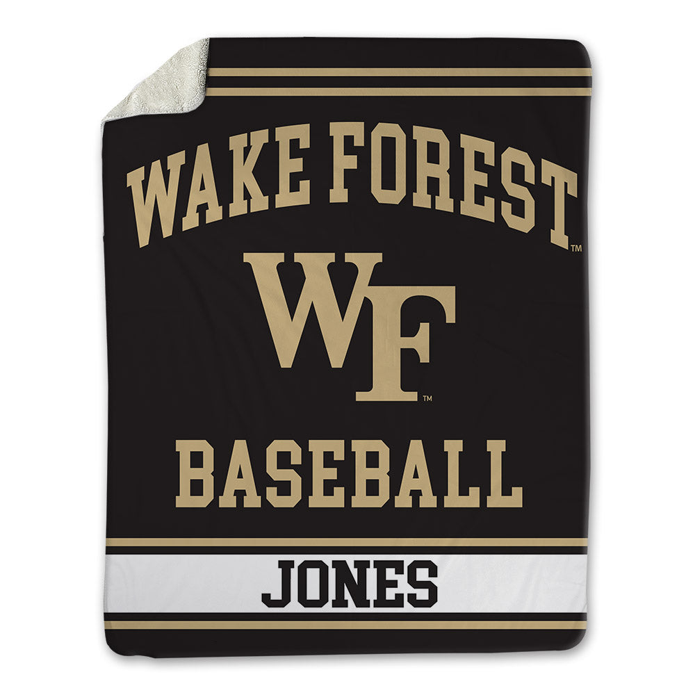 Wake Forest - NCAA Baseball : Evan Jones - Blanket-0