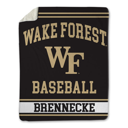 Wake Forest - NCAA Baseball : Ryan Brennecke - Blanket-0
