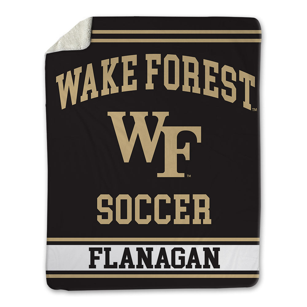 Wake Forest - NCAA Women's Soccer : Allie Flanagan - Blanket-0