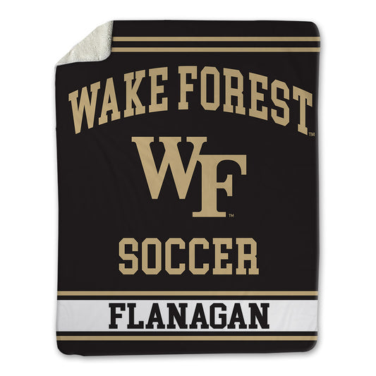 Wake Forest - NCAA Women's Soccer : Allie Flanagan - Blanket-0