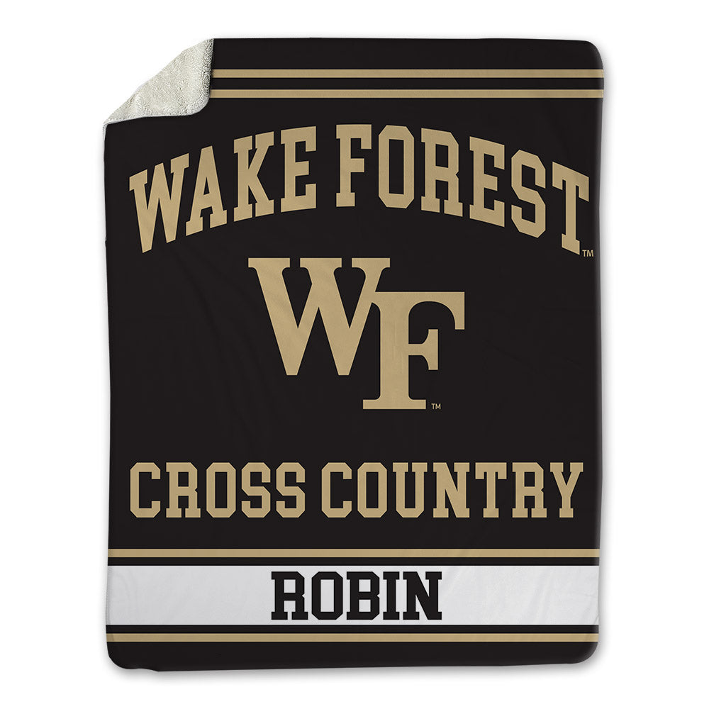 Wake Forest - NCAA Women's Cross Country : Robin Robin - Blanket-0