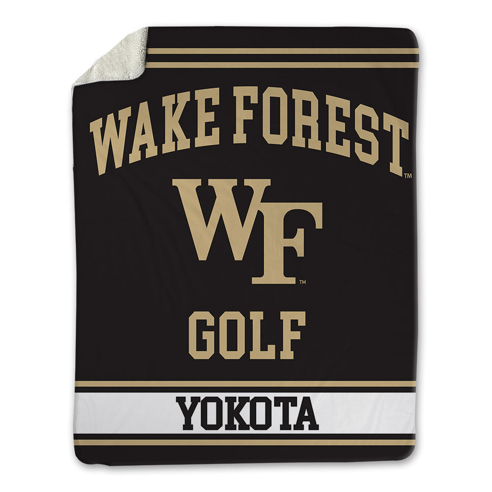Wake Forest - NCAA Women's Golf : Ella Yokota - Blanket-0