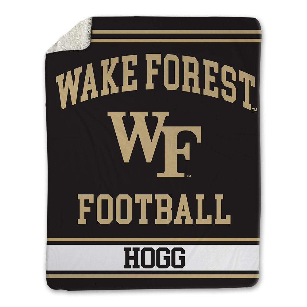 Wake Forest - NCAA Football : Langston Hogg - Blanket-0
