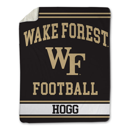 Wake Forest - NCAA Football : Langston Hogg - Blanket-0