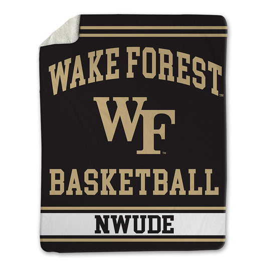 Wake Forest - NCAA Women's Basketball : Adora Nwude - Blanket-0