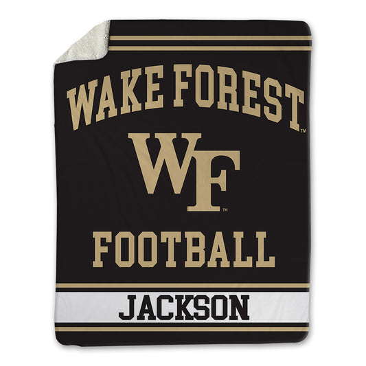 Wake Forest - NCAA Football : Zeek Jackson - Blanket-0