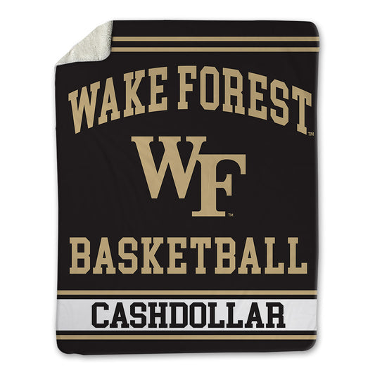 Wake Forest - NCAA Women's Basketball : Alexis Cashdollar - Blanket-0