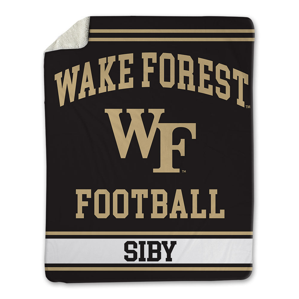 Wake Forest - NCAA Football : Mahamadou Siby - Blanket-0