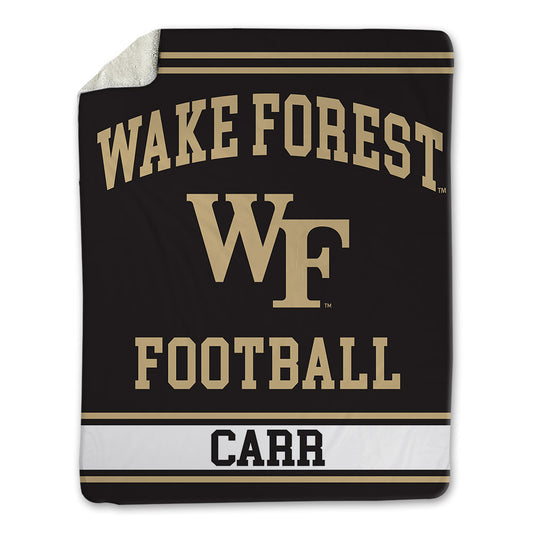 Wake Forest - NCAA Football : Ny Carr - Blanket-0