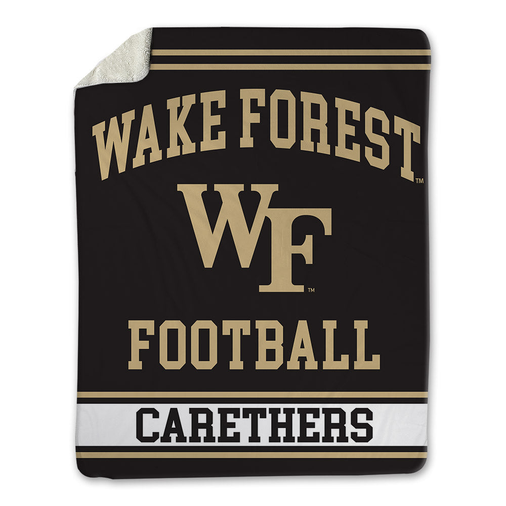Wake Forest - NCAA Football : Seth Carethers - Blanket-0