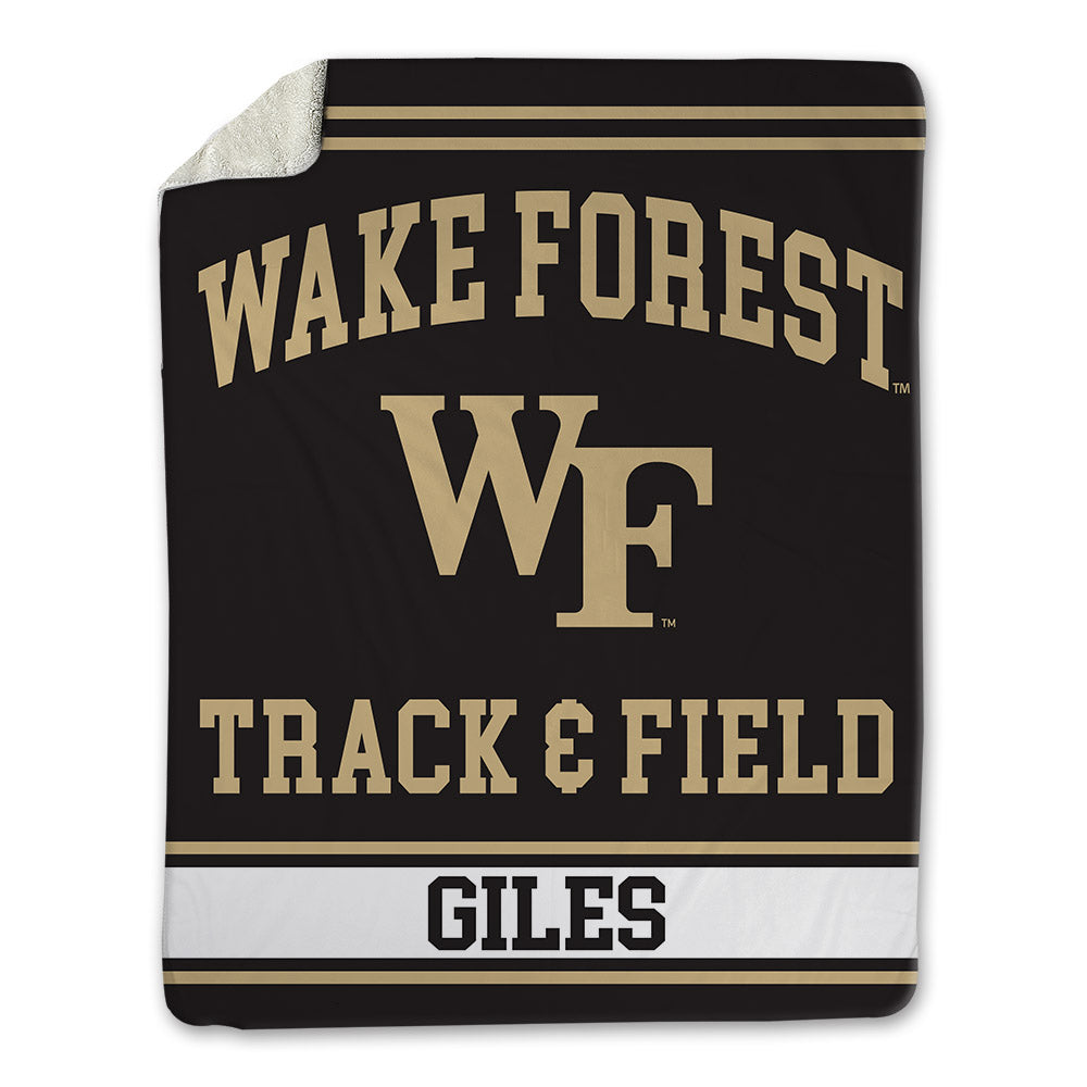 Wake Forest - NCAA Women's Track & Field : Ashlyn Giles - Blanket-0