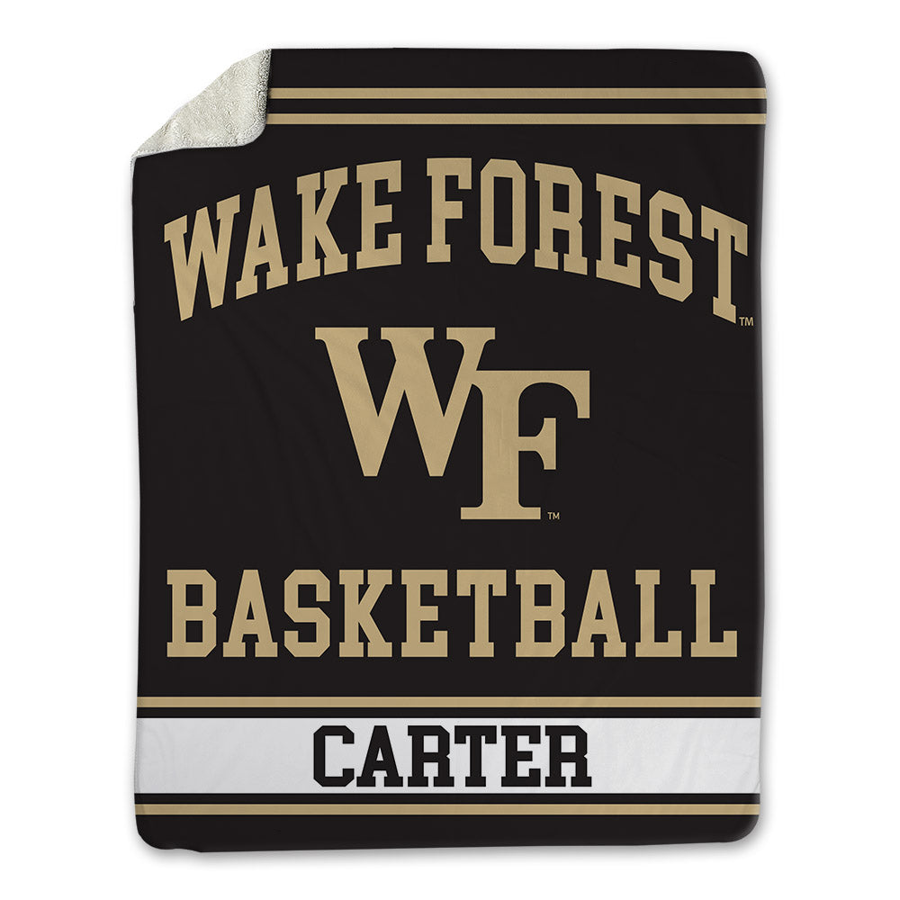 Wake Forest - NCAA Women's Basketball : Mary Carter - Blanket-0