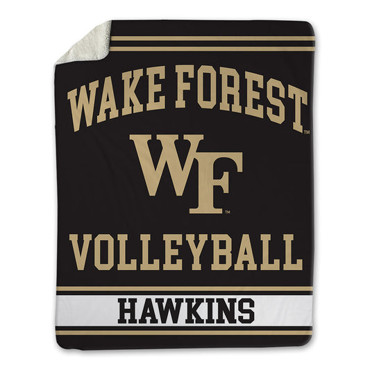 Wake Forest - NCAA Women's Volleyball : Kelis Hawkins - Blanket-0