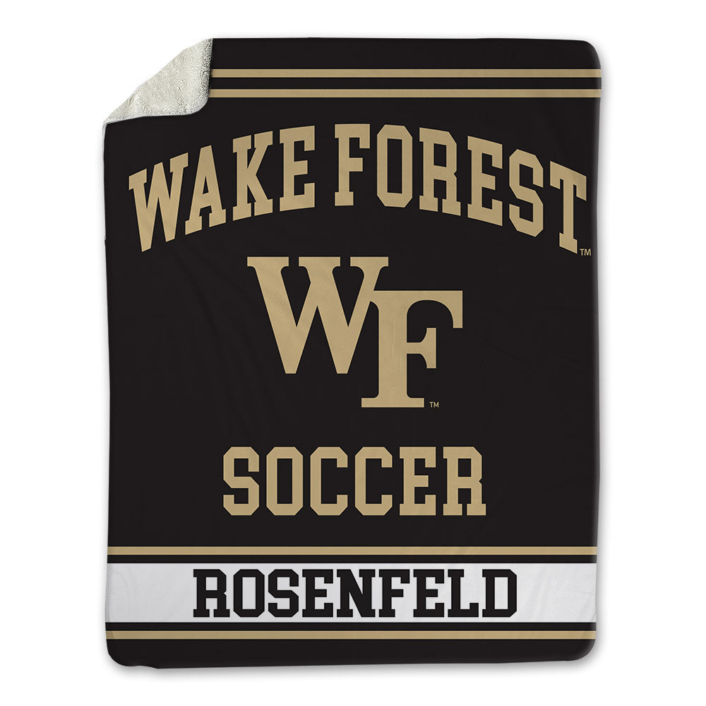 Wake Forest - NCAA Men's Soccer : Henry Rosenfeld - Blanket-0