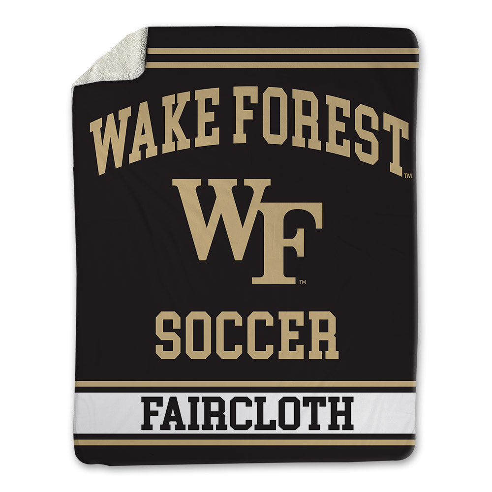 Wake Forest - NCAA Women's Soccer : Sophie Faircloth - Blanket-0