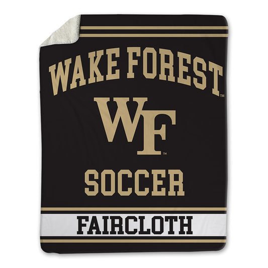 Wake Forest - NCAA Women's Soccer : Sophie Faircloth - Blanket-0