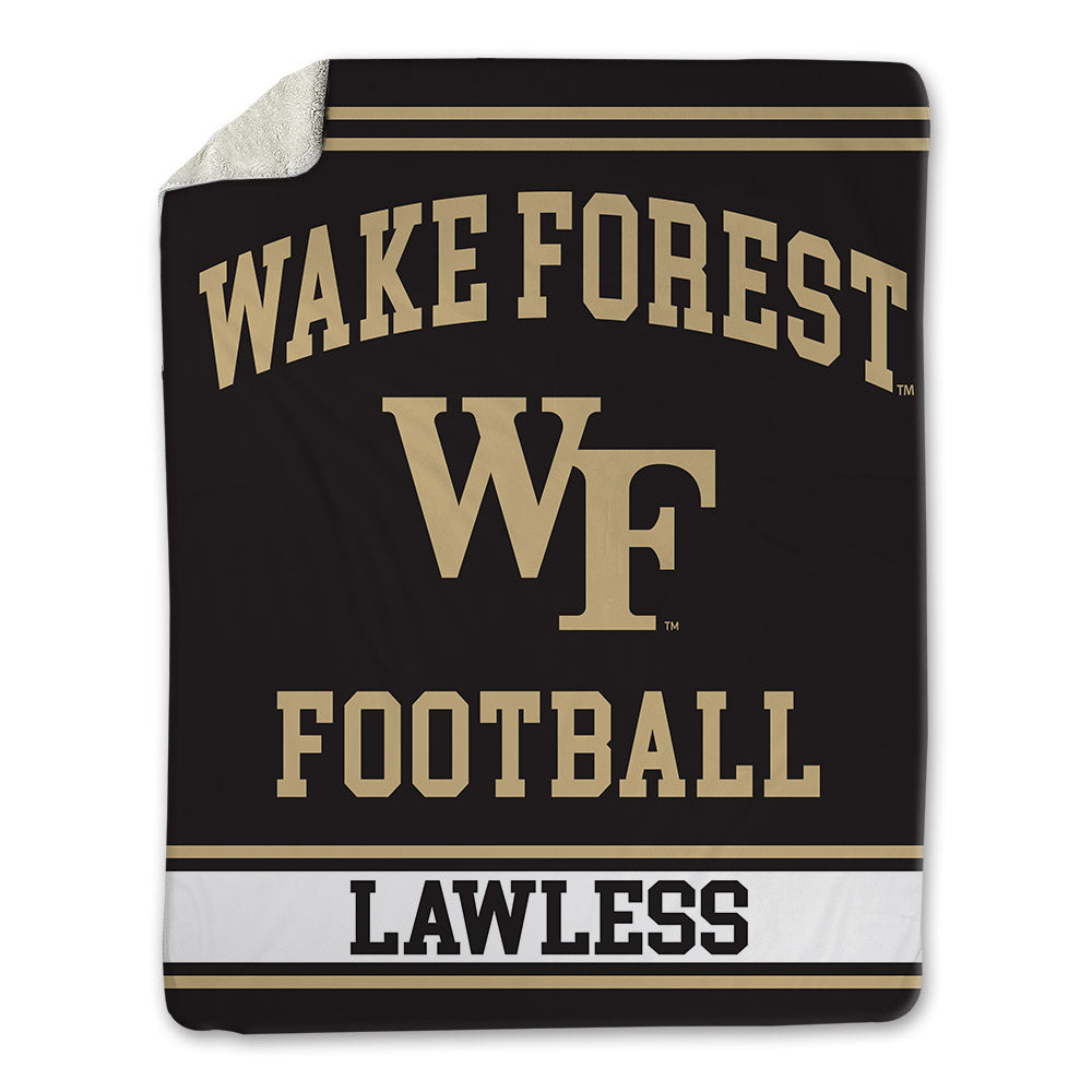 Wake Forest - NCAA Football : Grant Lawless - Blanket-0