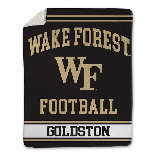 Wake Forest - NCAA Football : Devin Goldston - Blanket-0