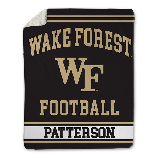 Wake Forest - NCAA Football : Joshua Patterson - Blanket-0