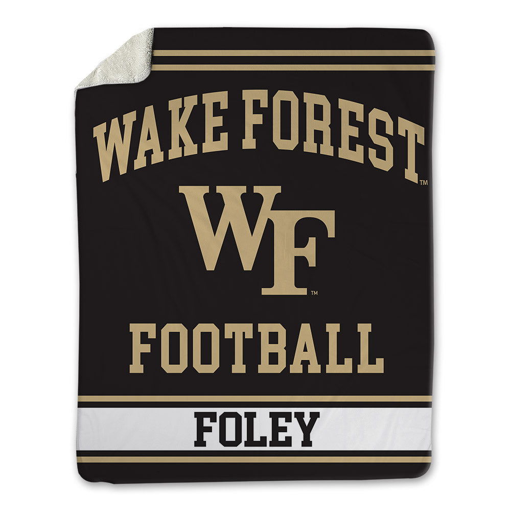 Wake Forest - NCAA Football : Jack Foley - Blanket-0