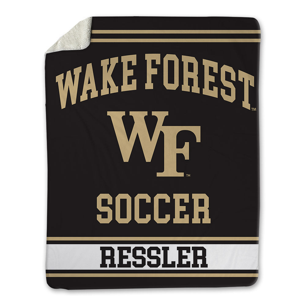 Wake Forest - NCAA Women's Soccer : Lola Ressler - Blanket-0