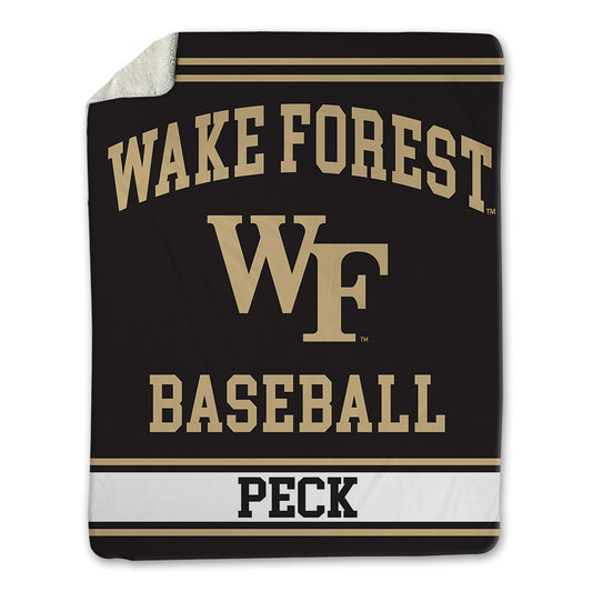 Wake Forest - NCAA Baseball : Alexander Peck - Blanket-0