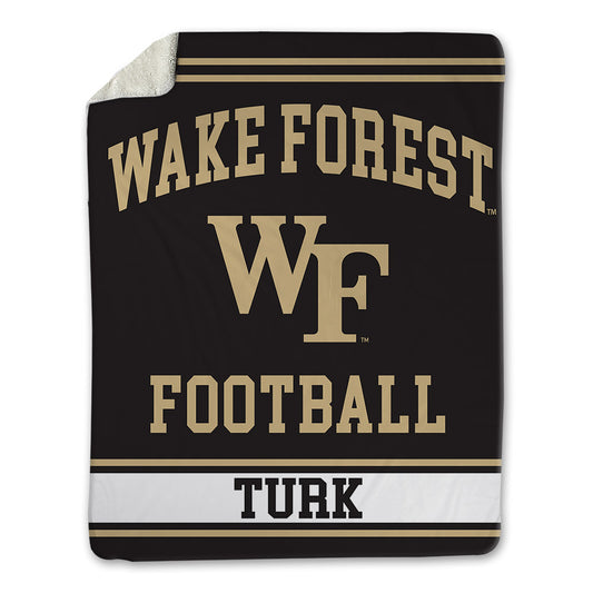 Wake Forest - NCAA Football : Fletcher Turk - Blanket-0