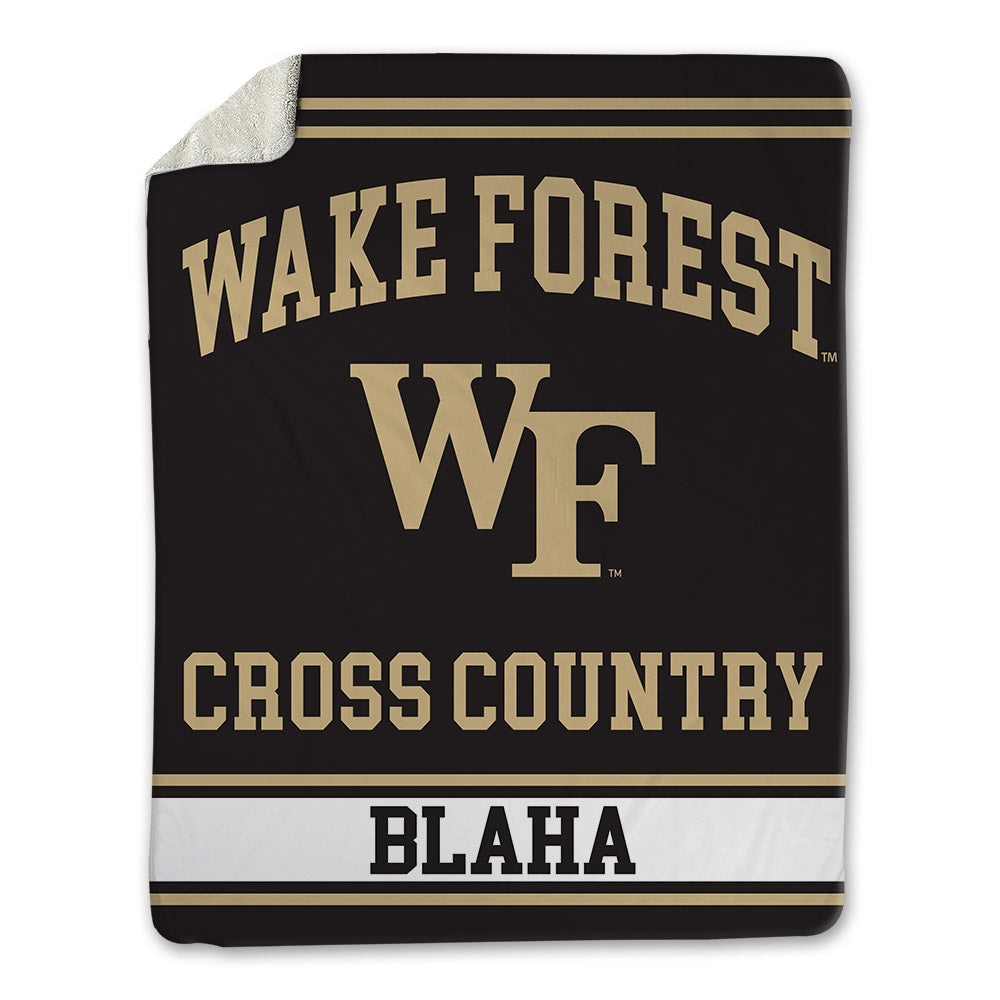Wake Forest - NCAA Women's Cross Country : Harriet Blaha - Blanket-0