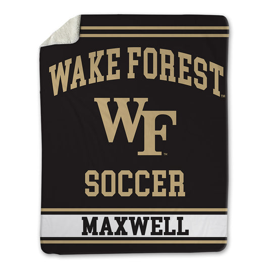 Wake Forest - NCAA Women's Soccer : Taylor Maxwell - Blanket-0