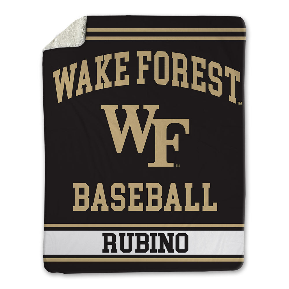 Wake Forest - NCAA Baseball : Nick Rubino - Blanket-0