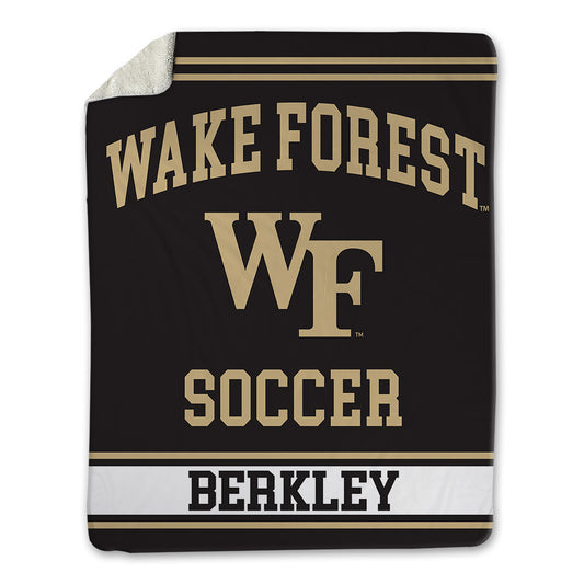 Wake Forest - NCAA Men's Soccer : Copeland Berkley - Blanket-0