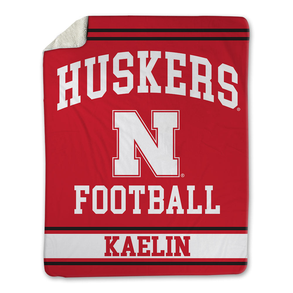 Nebraska - NCAA Football : Daniel Kaelin - Blanket Blanket-0